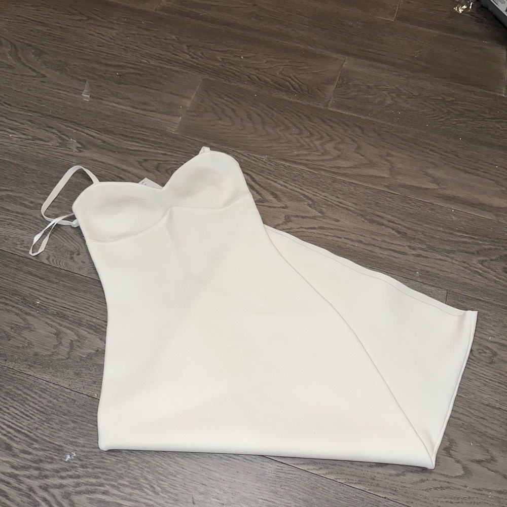 Babaton white dress size small